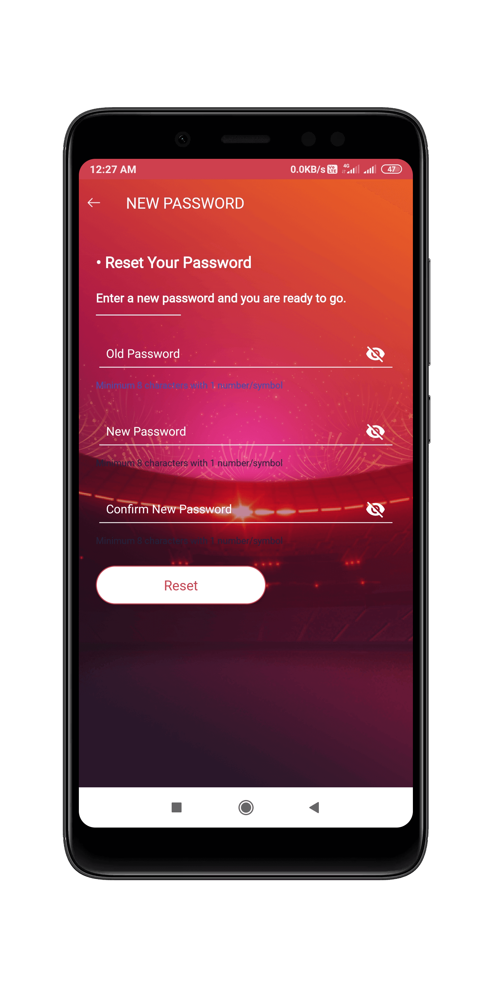 Settings Screen